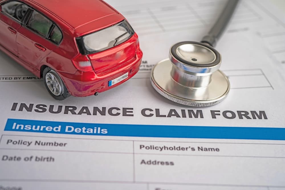 Car insurance claim form